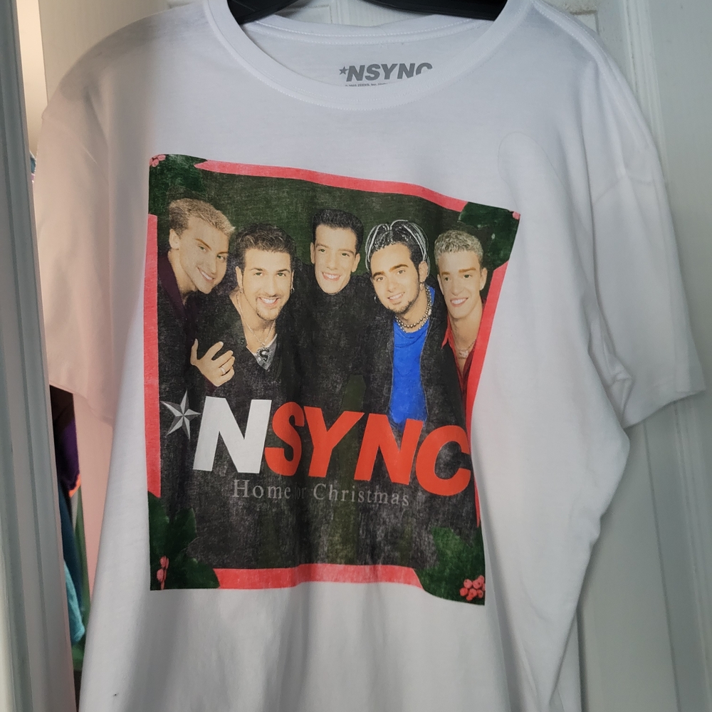 Rue21 White NSYNC Graphic Tee